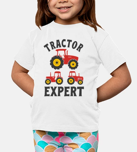 Abbigliamento esperto di trattori agricoli ragazzo co