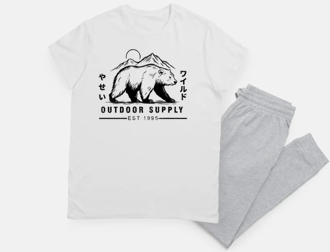 Pijama espíritu salvaje - aventura del oso de 