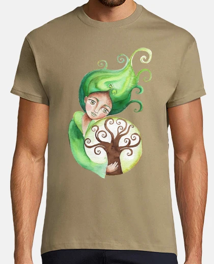 Camiseta Espíritu Tierra hombre manga corta 
