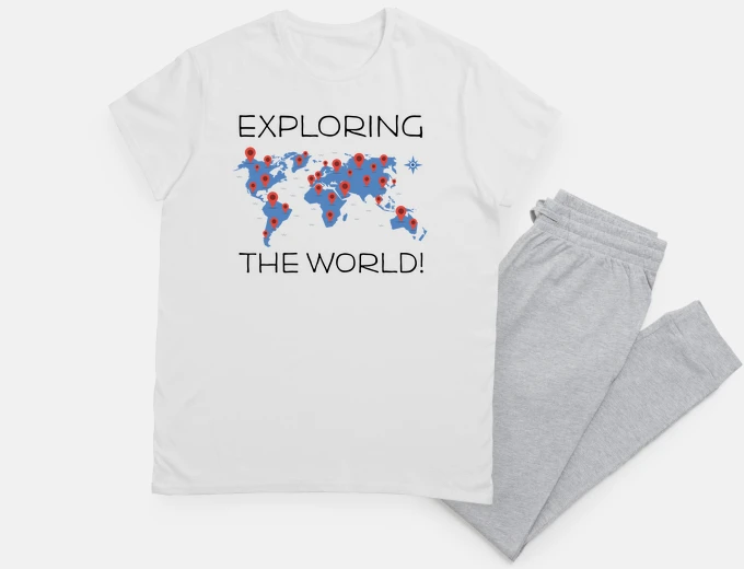 Pigiama esplorare il world !