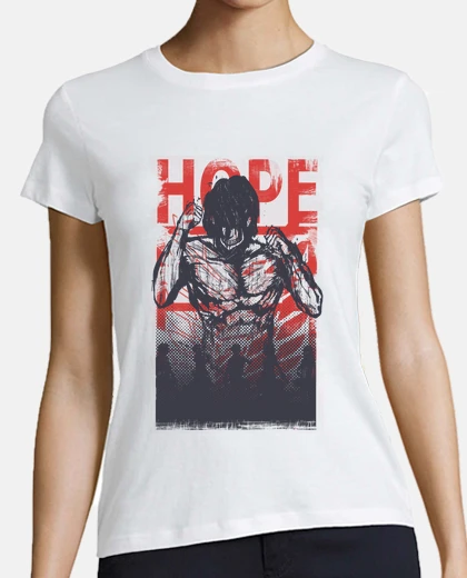 Tee-shirt espoir et destructeur - attaque sur tit