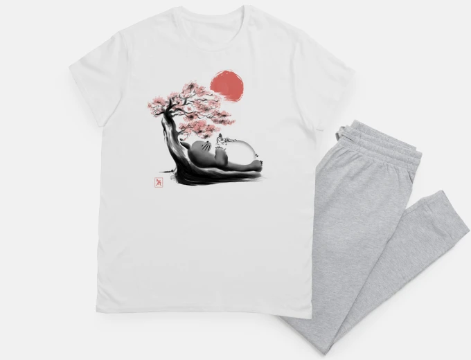 Pyjama esprit dans la forêt