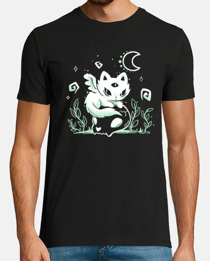 Tee-shirt esprit de chat solitaire - chemise pour hommes