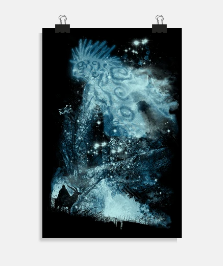 Poster esprit de la forêt en hausse