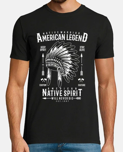 Tee-shirt esprit indigène