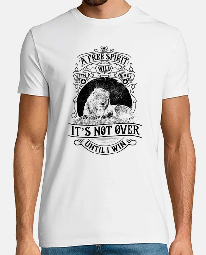Tee-shirt esprit libre avec un cœur sauvage 1
