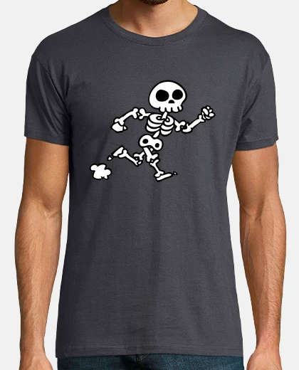 Camiseta esqueleto