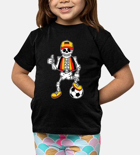 Ropa Esqueleto Alemania Fan Aleman Futbol Fan Afición Deporte 