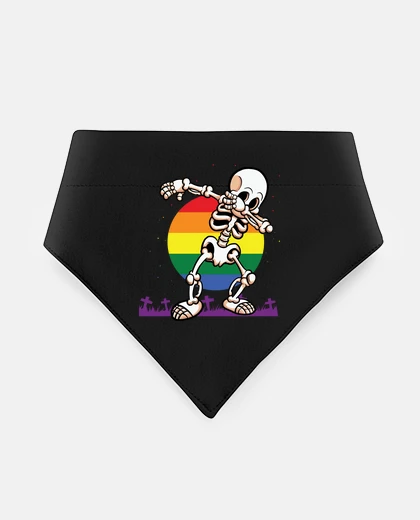 Mascotas ESQUELETO DAB LGTB HALLOWEEN