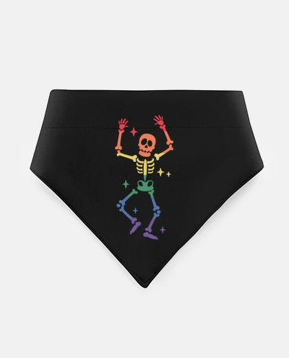 Mascotas ESQUELETO HALLOWEEN ARCOIRIS