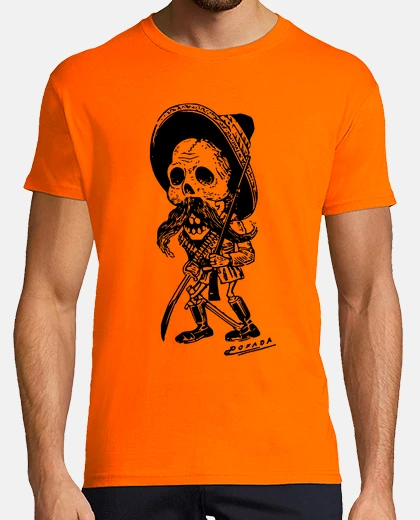 Camiseta Esqueleto Mexicano