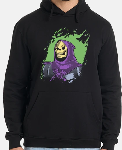 Sudadera esqueletrón púrpura