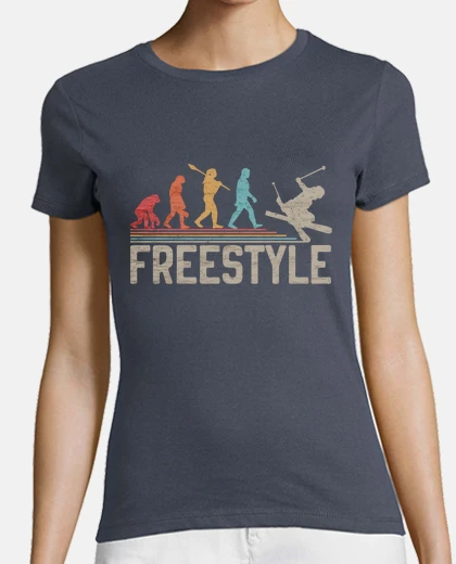 Playera esquiador de freestyle esquiador de evo