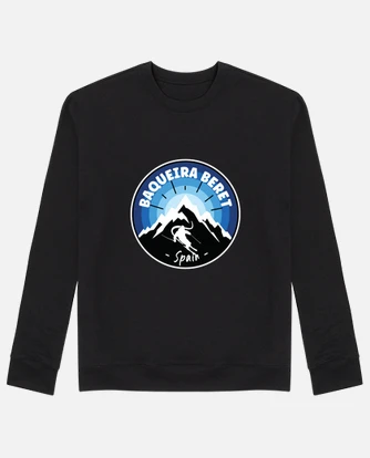 Sudadera esquiar en baqueira beret espana. laTostadora