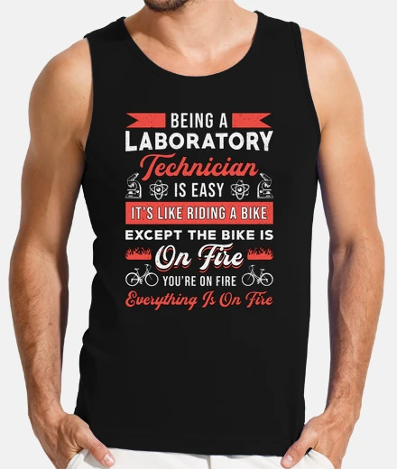 T-shirt essere un tecnico di laboratorio scienz