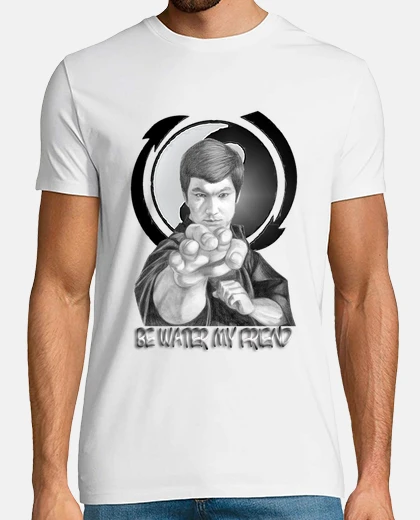 T-shirt essere water il mio amico ying yang