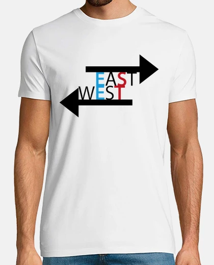 Tee-shirt est ou ouest