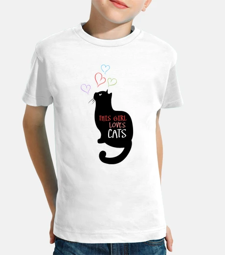 Ropa esta chica ama gatos