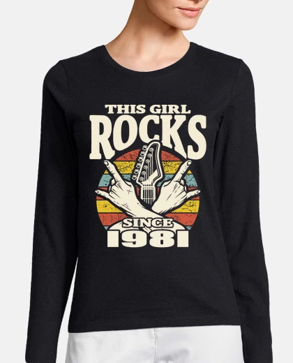 Camiseta esta chica mola desde 1981