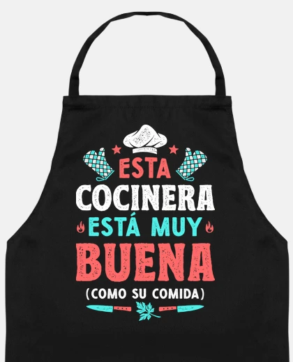 Esta cocinera está muy buena