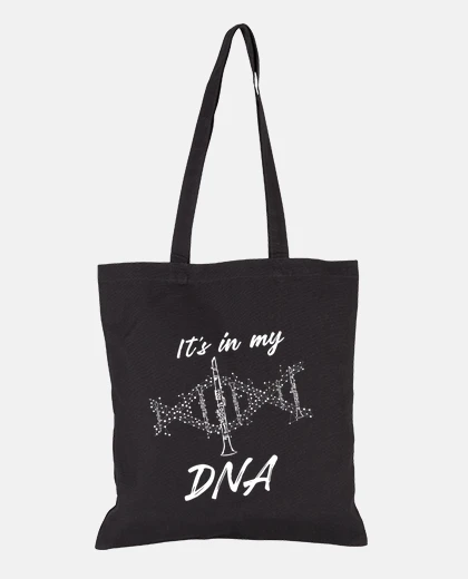 Bolsa está en mi adn amante del clarinete