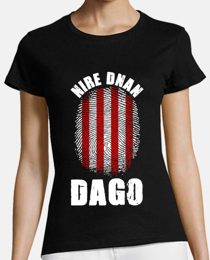 Camiseta Está En Mi ADN Athletic De Bilbao San Mamés Leones Fútbol En Vasco