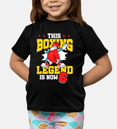 Ropa Esta leyenda del boxeo ahora tiene 6 añ