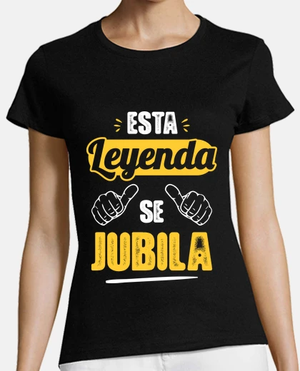 Playera Esta Leyenda Se Jubila V2