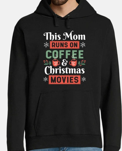 Sudadera esta mamá funciona con café películas n