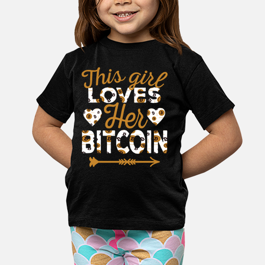 esta chica ama su bitcoin