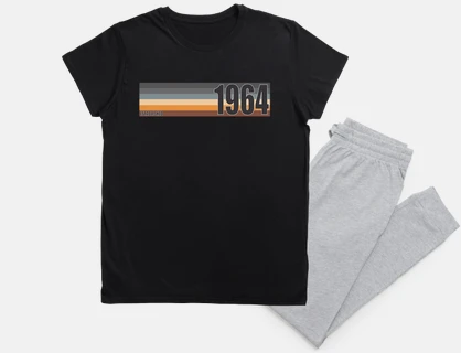 Established 1964 Birthday Retro Gift