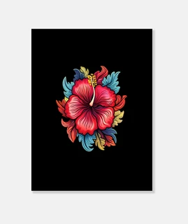 estaciones de flores tropicales de hibi