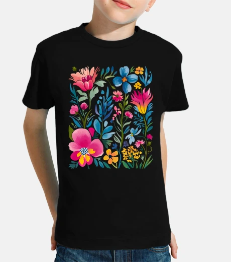 Ropa Estampado bohemio de flores silvestres