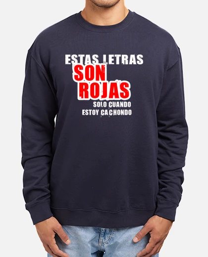 Sudadera estas letras son rojas laTostadora - Main Image