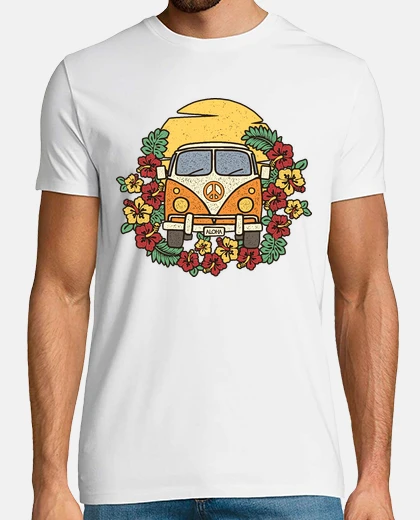 T-shirt estate. aloha
