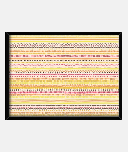 Quadro estate pattern (rettangolare)