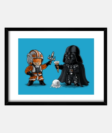 Quadro estate wars stampa