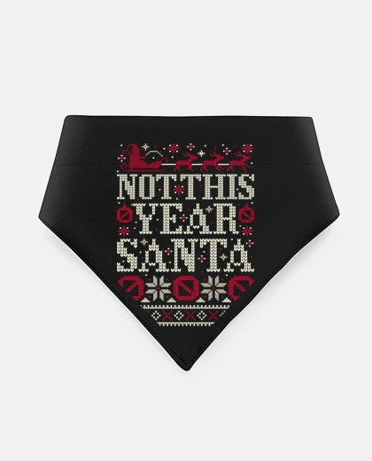 Mascotas este año no santa - navidad fea