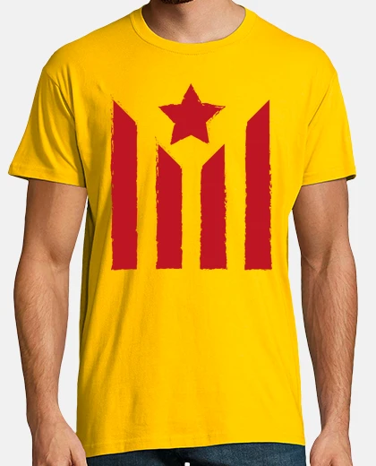 Camiseta Estelada vermella