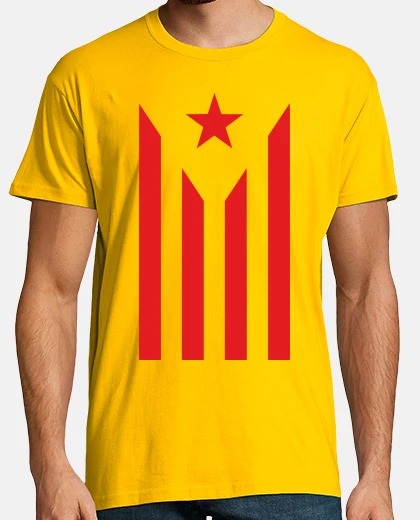 Tee-shirt estelada vermella vinyle.