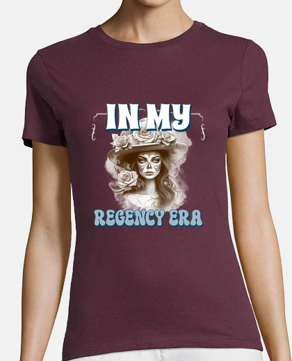 Tee-shirt esthétique inspirée de la régence de la