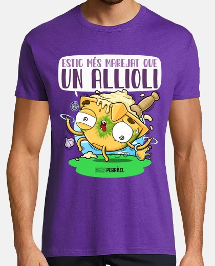 Camiseta Estic més marejat que un allioli