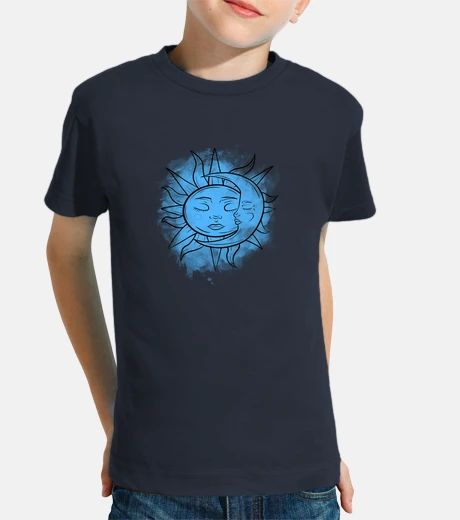 Ropa estilo de arte de acuarela de sol y lun