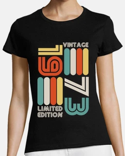 estilo vintage retro 1973 limitada