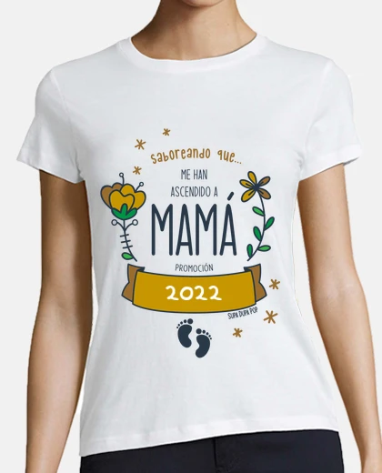 Playera Estoy embarazada Mama en 2022