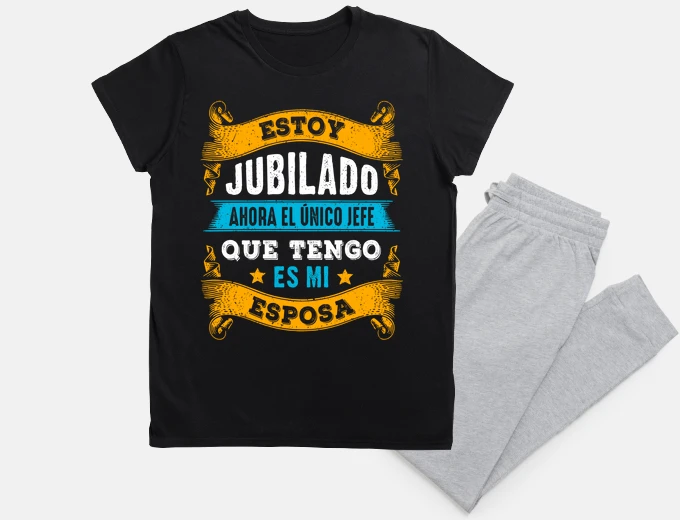 Estoy Jubilado Mi Jefe Es Mi Esposa Regalo Jubilación Hombre