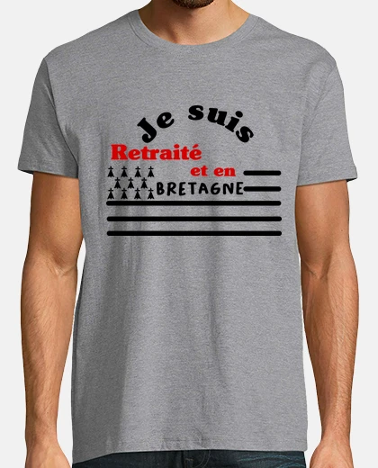 Camiseta Estoy jubilado y en bretaña