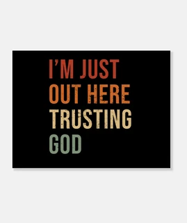 Estoy aquí confiando en Dios inspirador