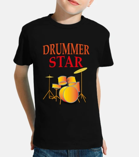 Ropa Estrella de la batería musical