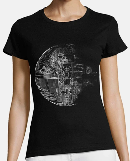 Playera Estrella de la Muerte grey